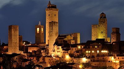 San Gimignano Siena : : musée et cathédrale